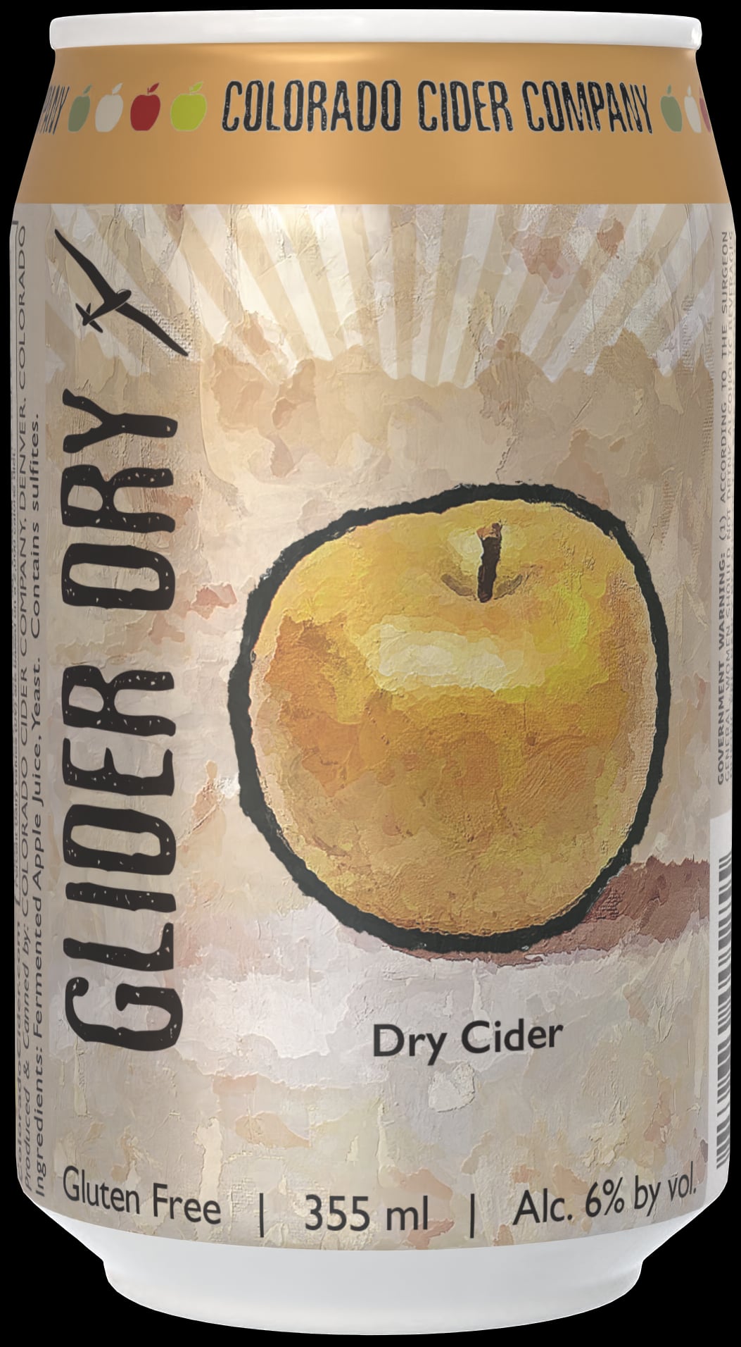 GLIDER DRY CIDER 12OZ CANS 4PK