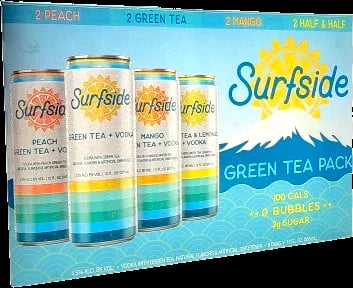SURFSIDE GREEN TEA PACK 8PK