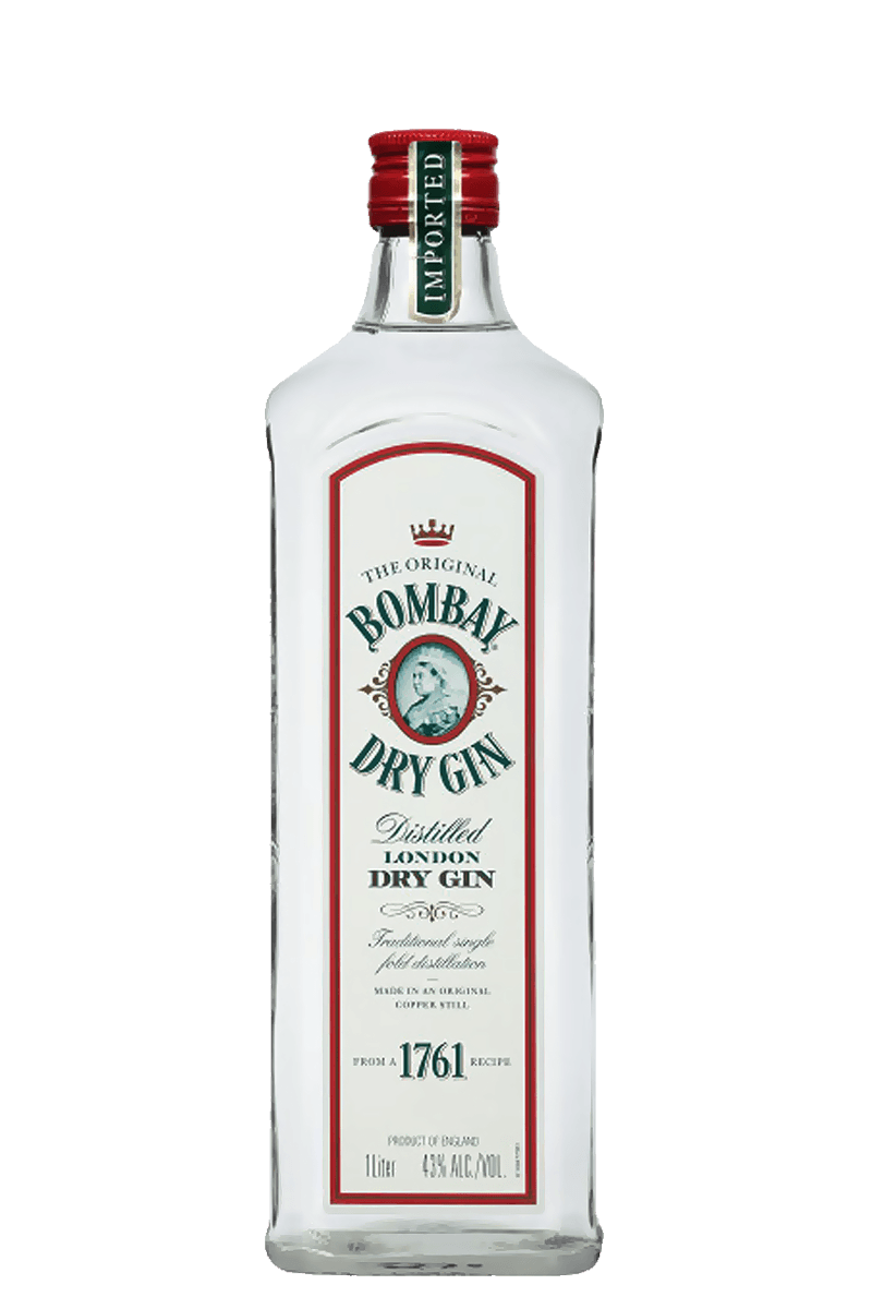 BOMBAY Dry GIN 86 PROOF 750ML