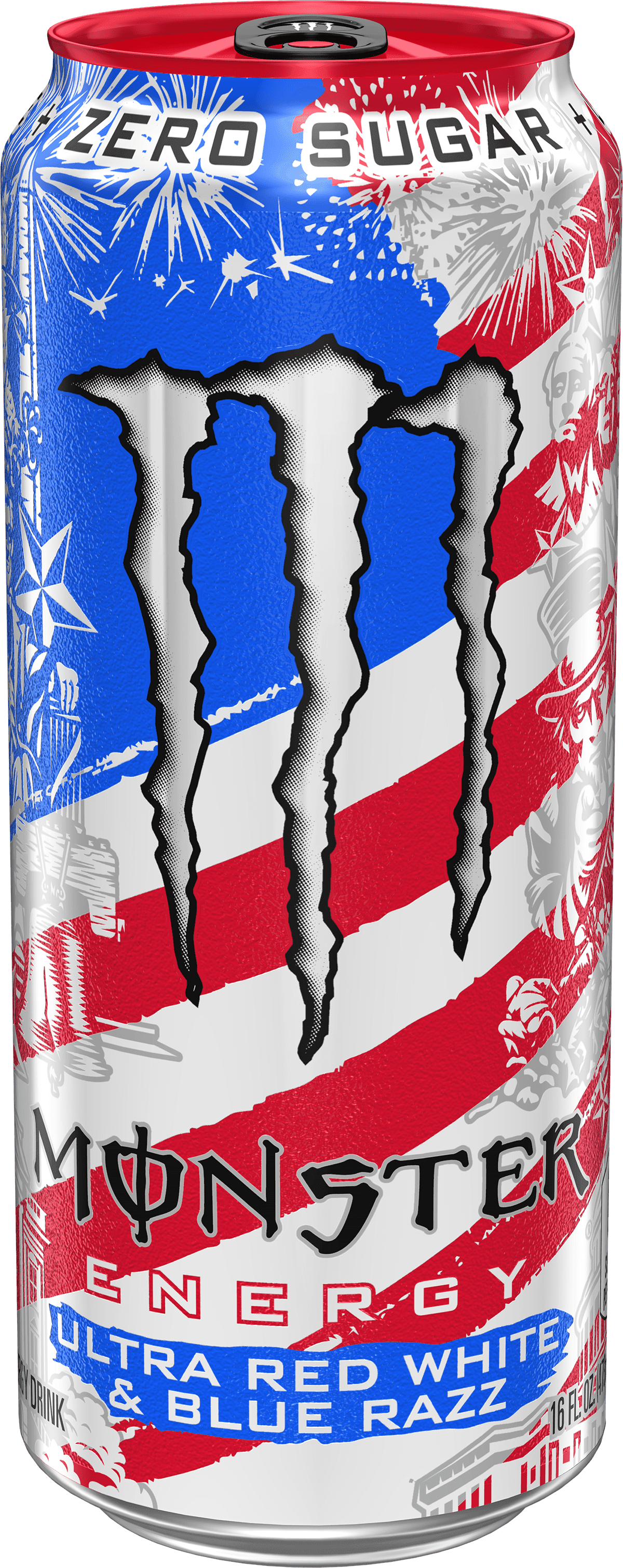 NA-MONSTER ULTRA RED WHIT BLUE RAZZ 16OZ