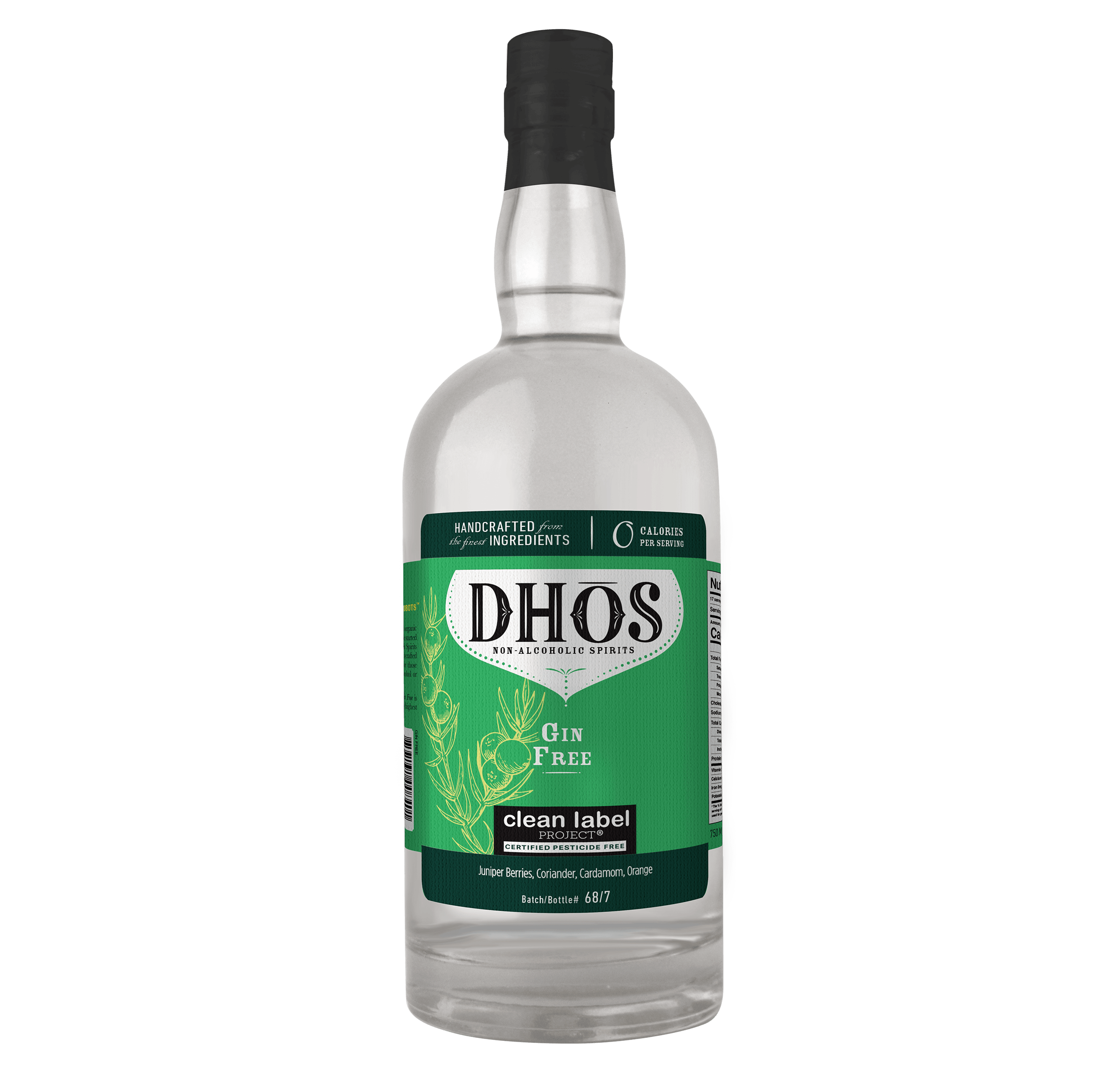 DHOS NA-GIN FREE 750ML