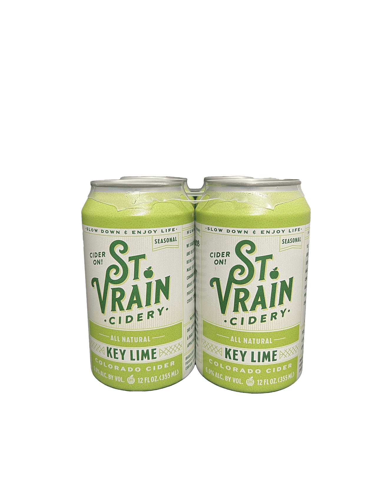 ST. VRAIN CIDERY KEY LIME 4PK