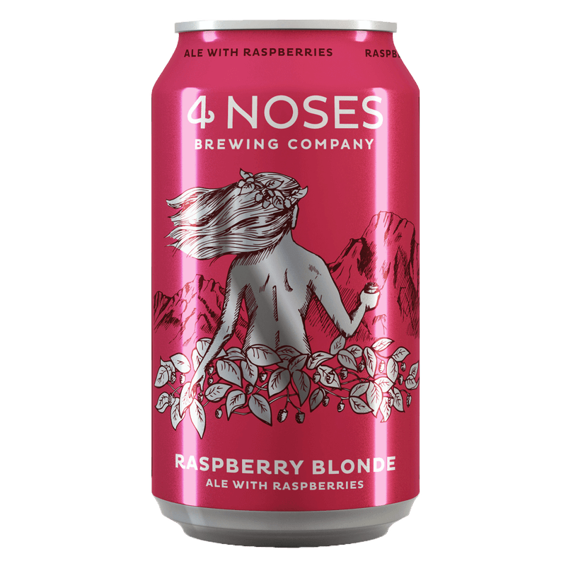 4 NOSES BREWING CO RASPBERRY BLONDE CANS 6PK