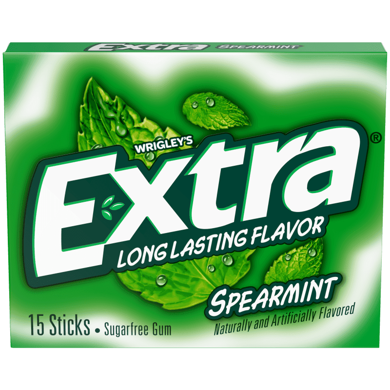 WRIGLEY EXTRA GUM SPEARMINT 15CT