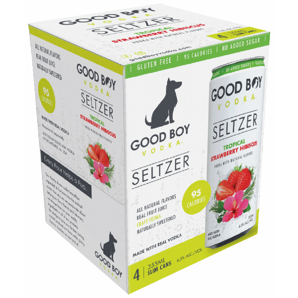 GOOD BOY TROPICAL STRAWBERRY HIBISCUS 4PKC