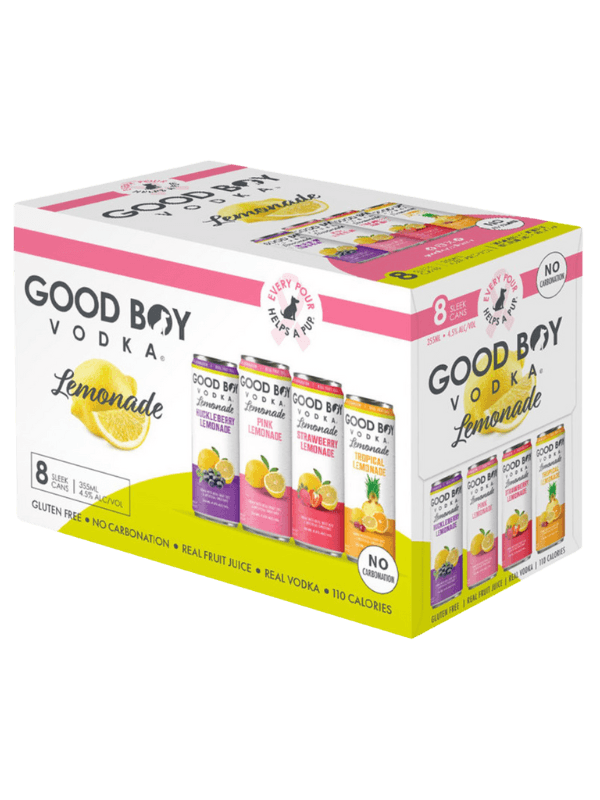 GOOD BOY VODKA LEMONADE 8PK