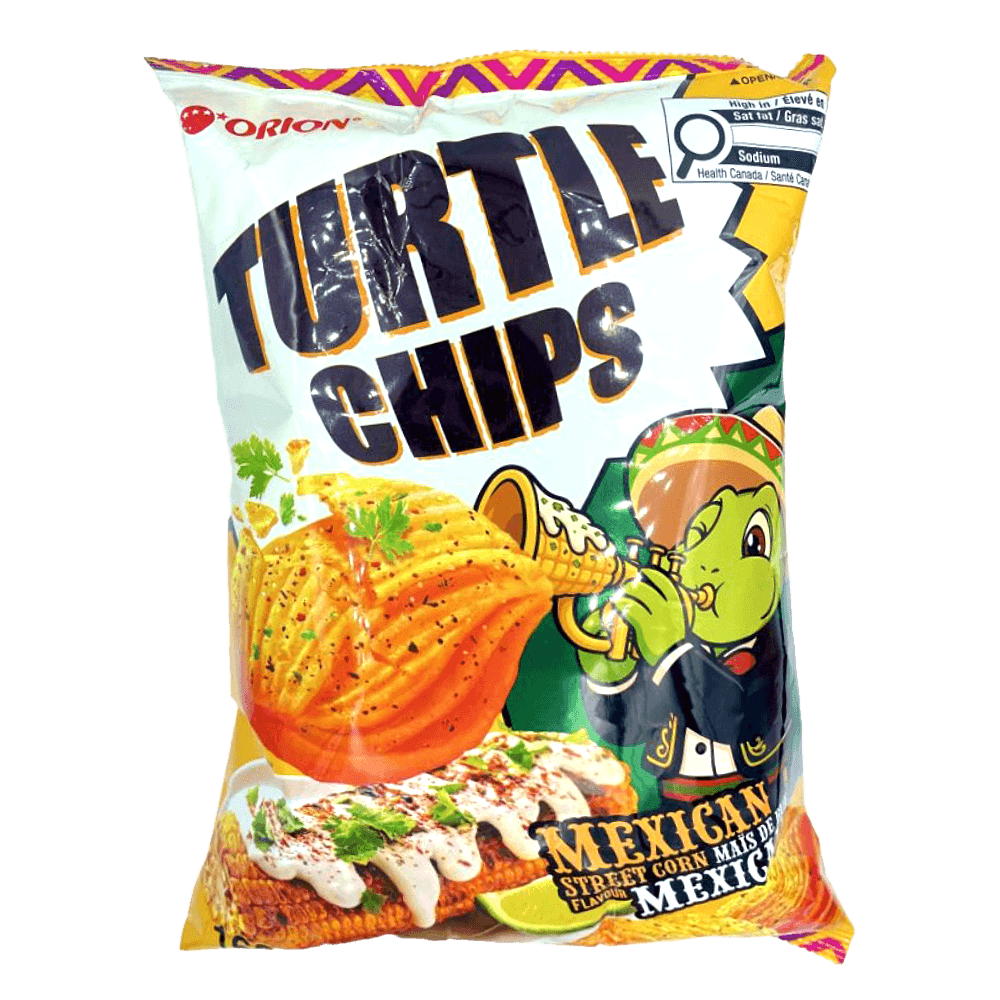 TURTLE CHIPS MEXICAN STREET CORN 5.6OZ