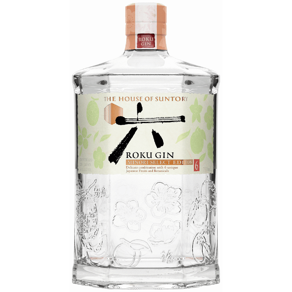 SUNTORY ROKU GIN MINORI SELECTION 750ML