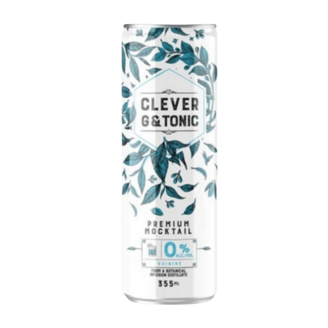 CLEVER MOCKTAILS GIN & TONIC 4PK