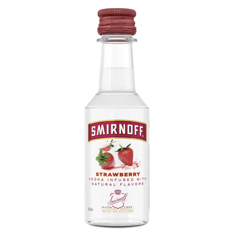 SMIRNOFF VODKA STRAWBERRY 50ML
