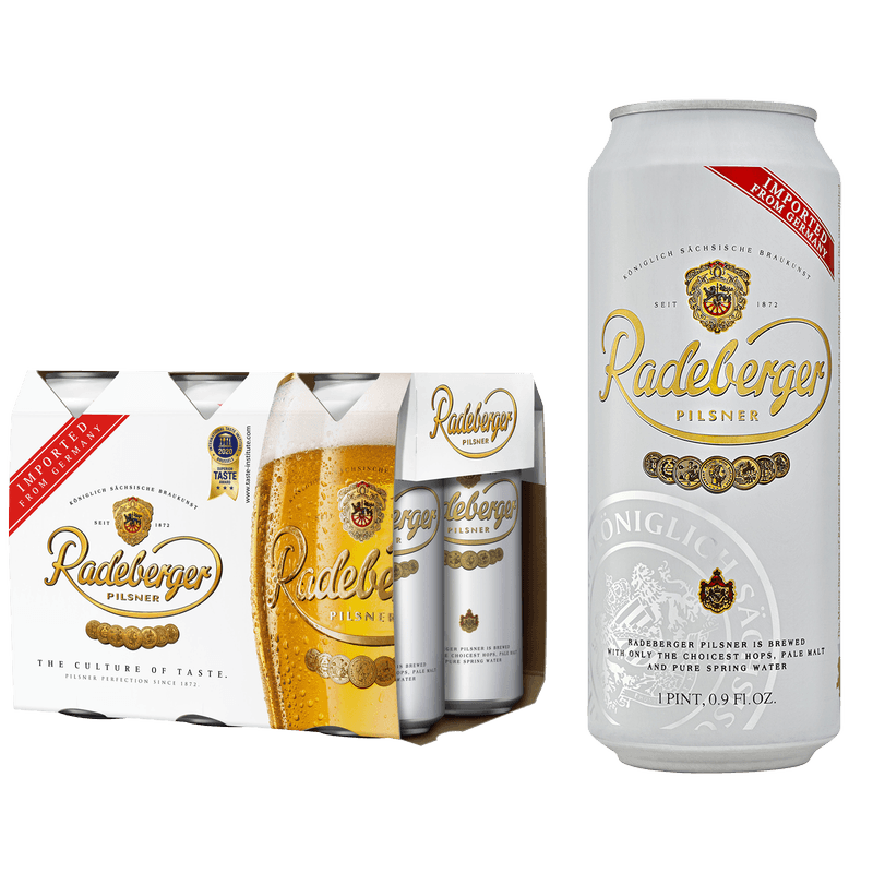 RADEBERGER PILSNER 16.9OZ CANS 6PK