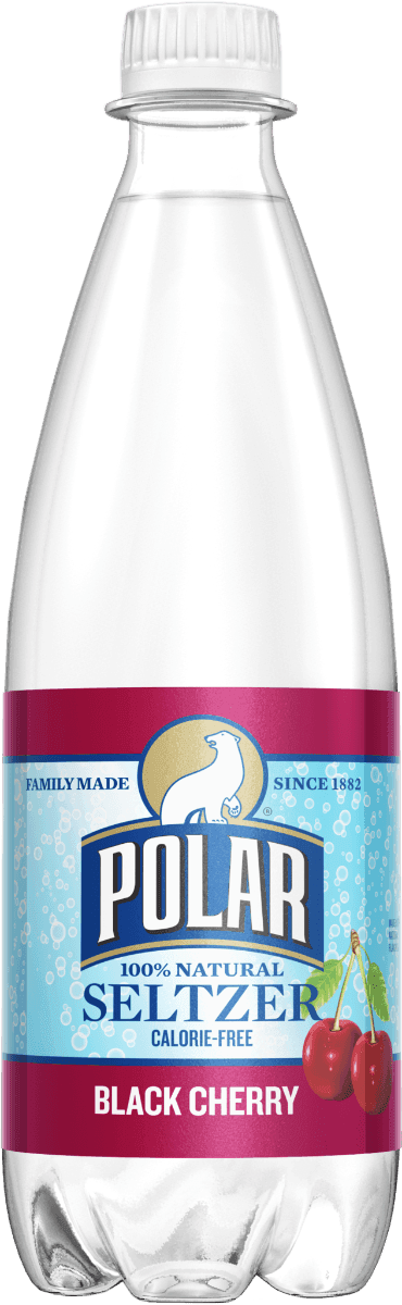 NA-POLAR BLACK CHERRY SELTZER 20OZ