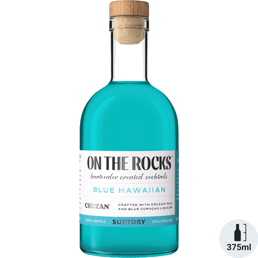 ON THE ROCKS BLUE HAWAIIAN 375ML