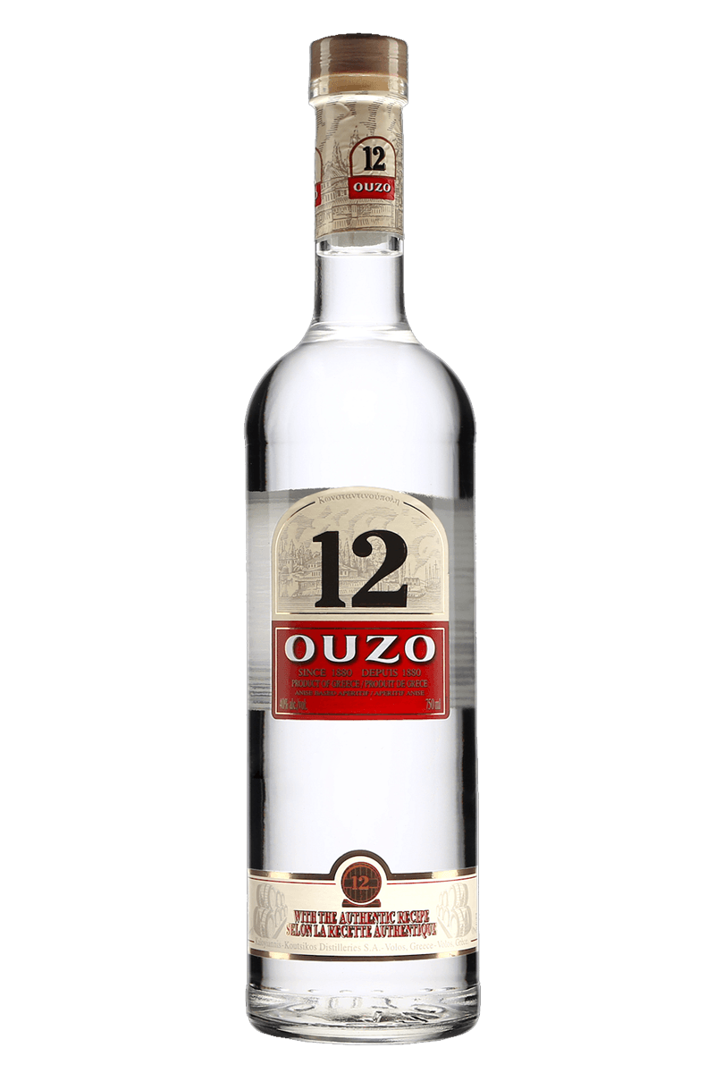 12 OUZO OUZO 750ML