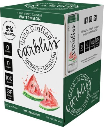 CARBLISS WATERMELON 4PK