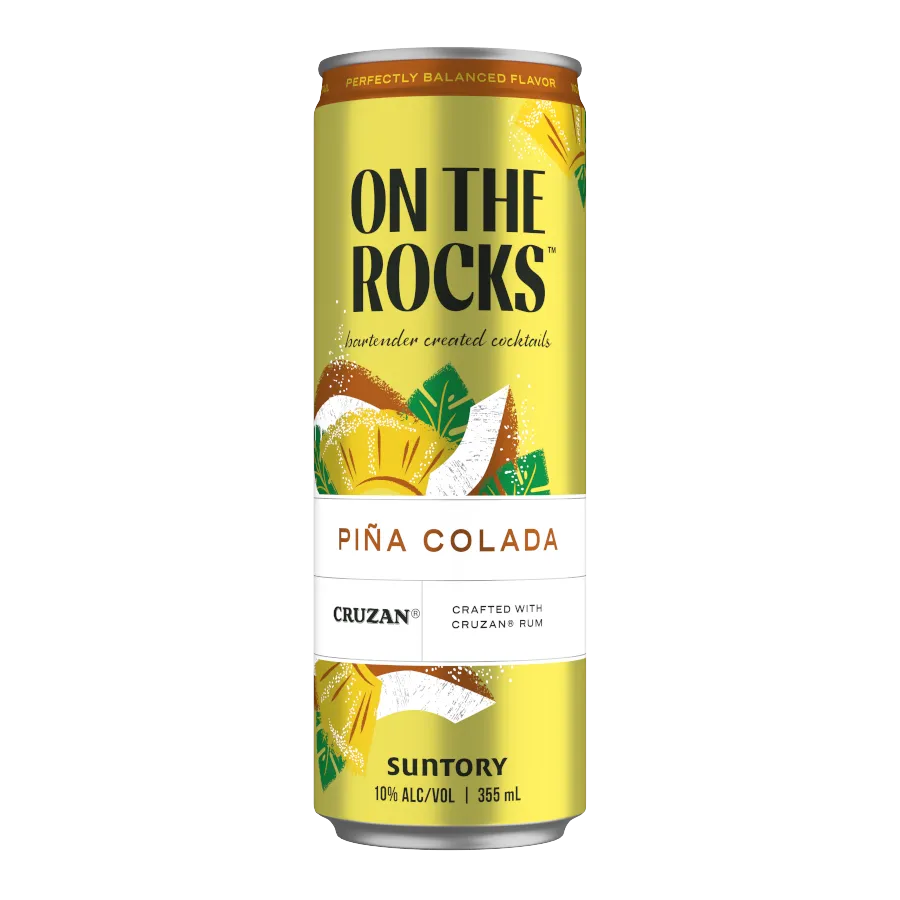 Q-ON THE ROCKS PINA COLADA 355ML