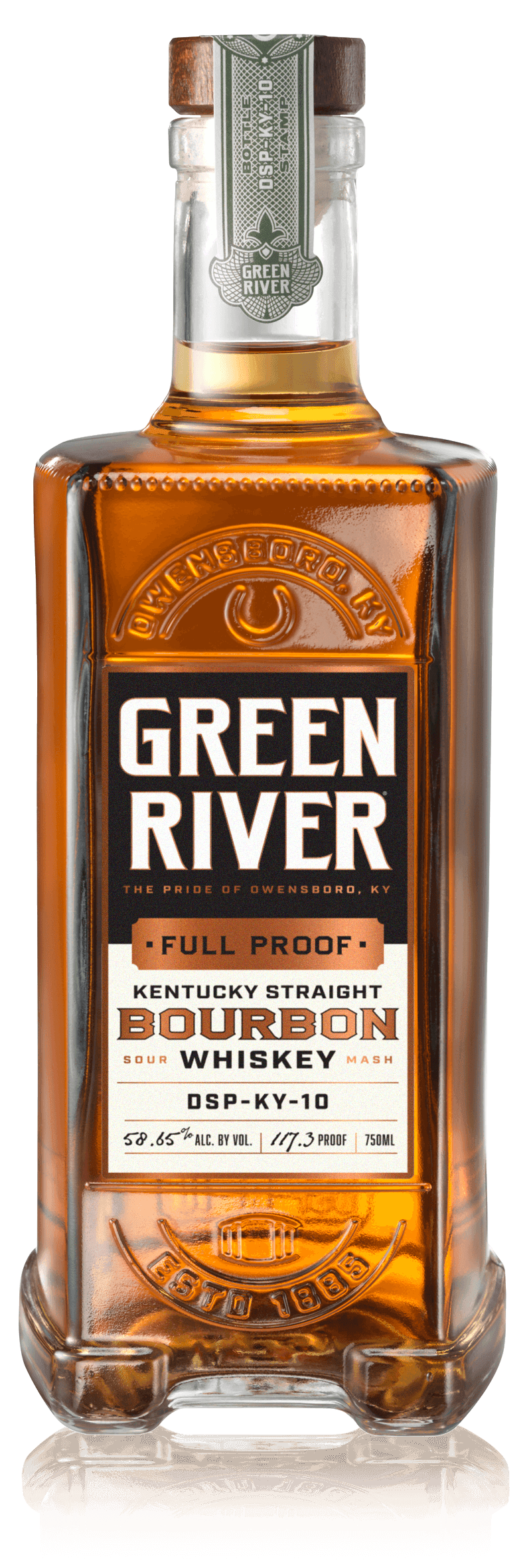 GREEN RIVER BOURBON FULL PROOF 750ML