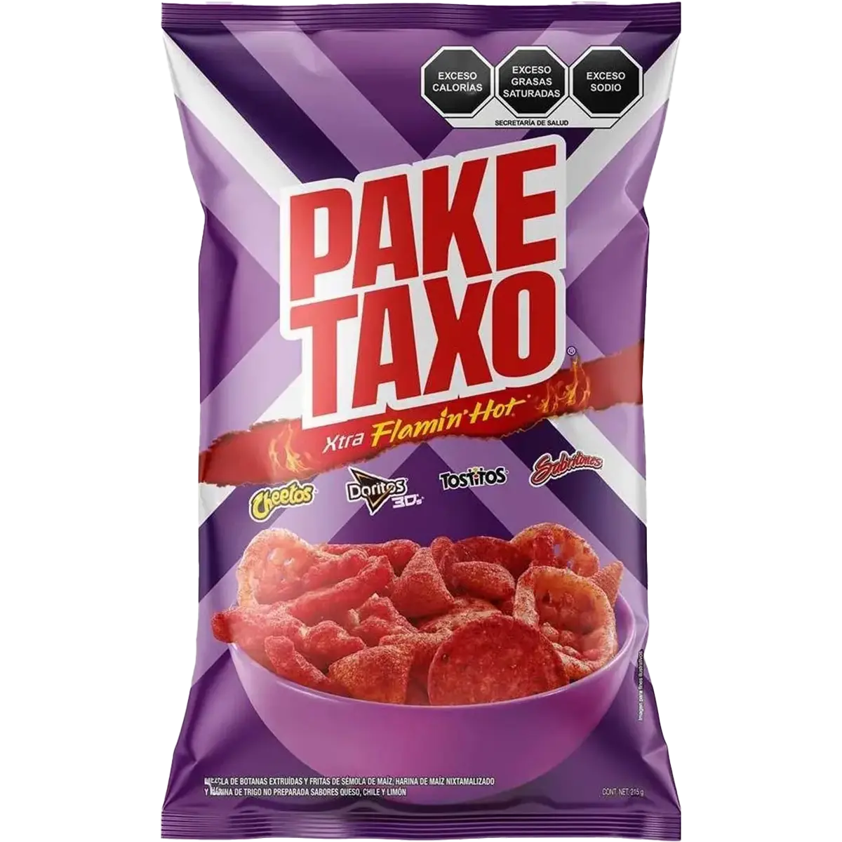 PAKE TAXO XTRA FLAMIN HOT 7.3OZ