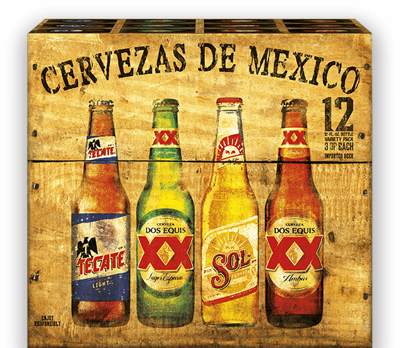 DOS XX CERVEZAS DE MEXICO 12PK