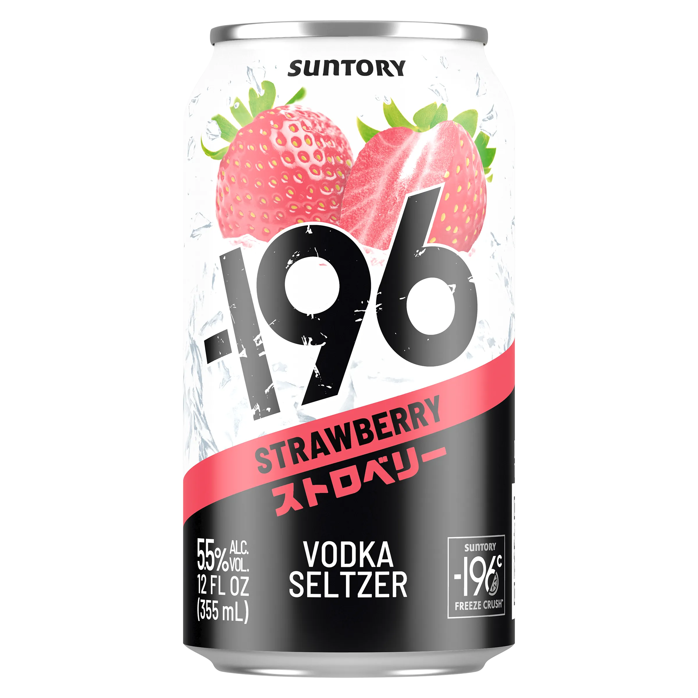 Q--196 VODKA SELTZER STRAWBERRY 355ML