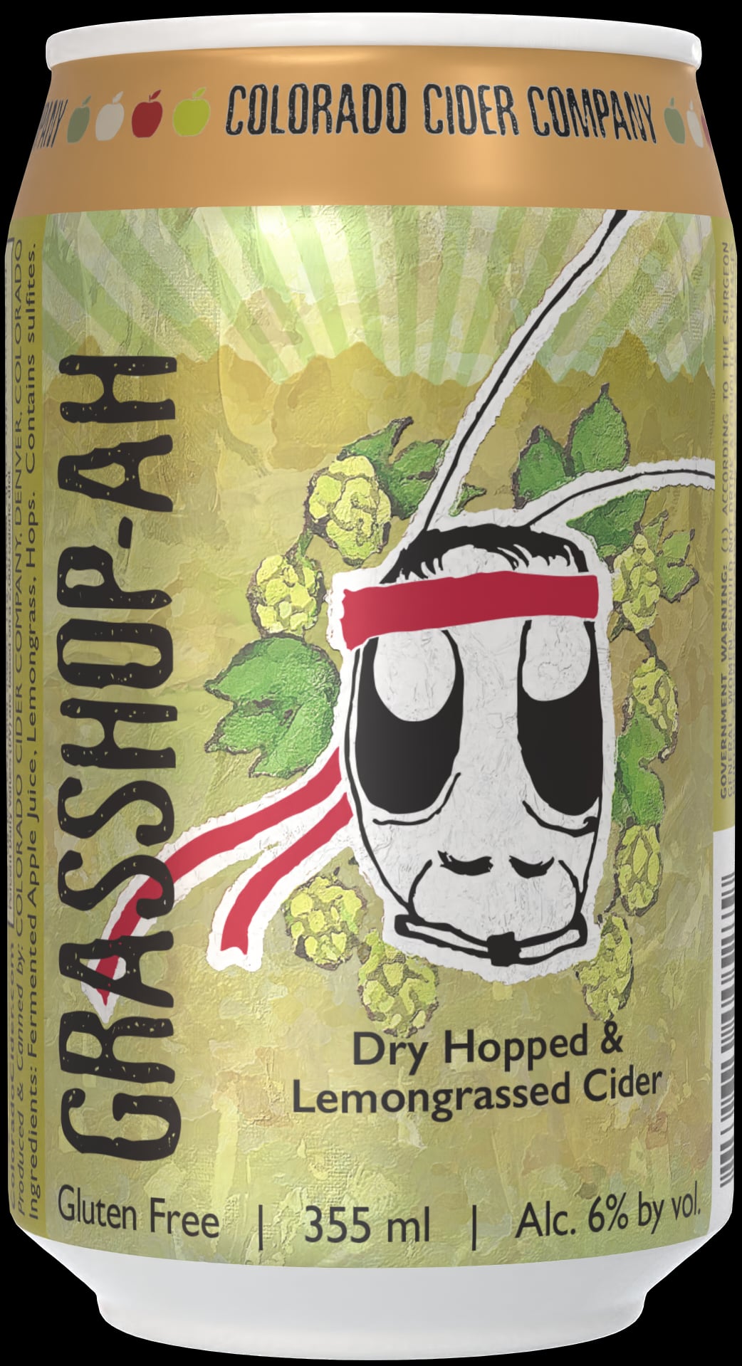 GLIDER GRASSHOP-AH 12OZ CAN 4PK
