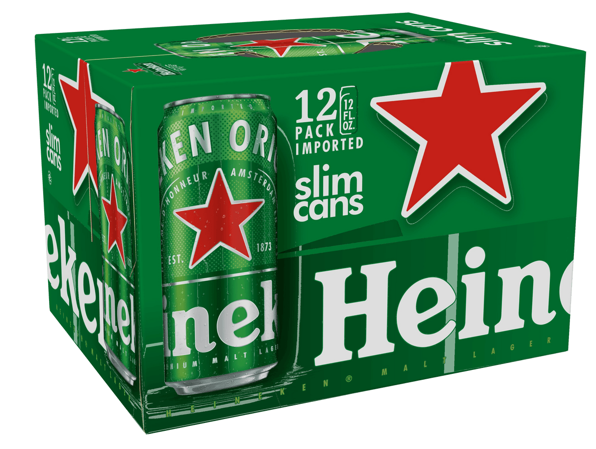 HEINEKEN LAGER 12OZ CANS 12PK
