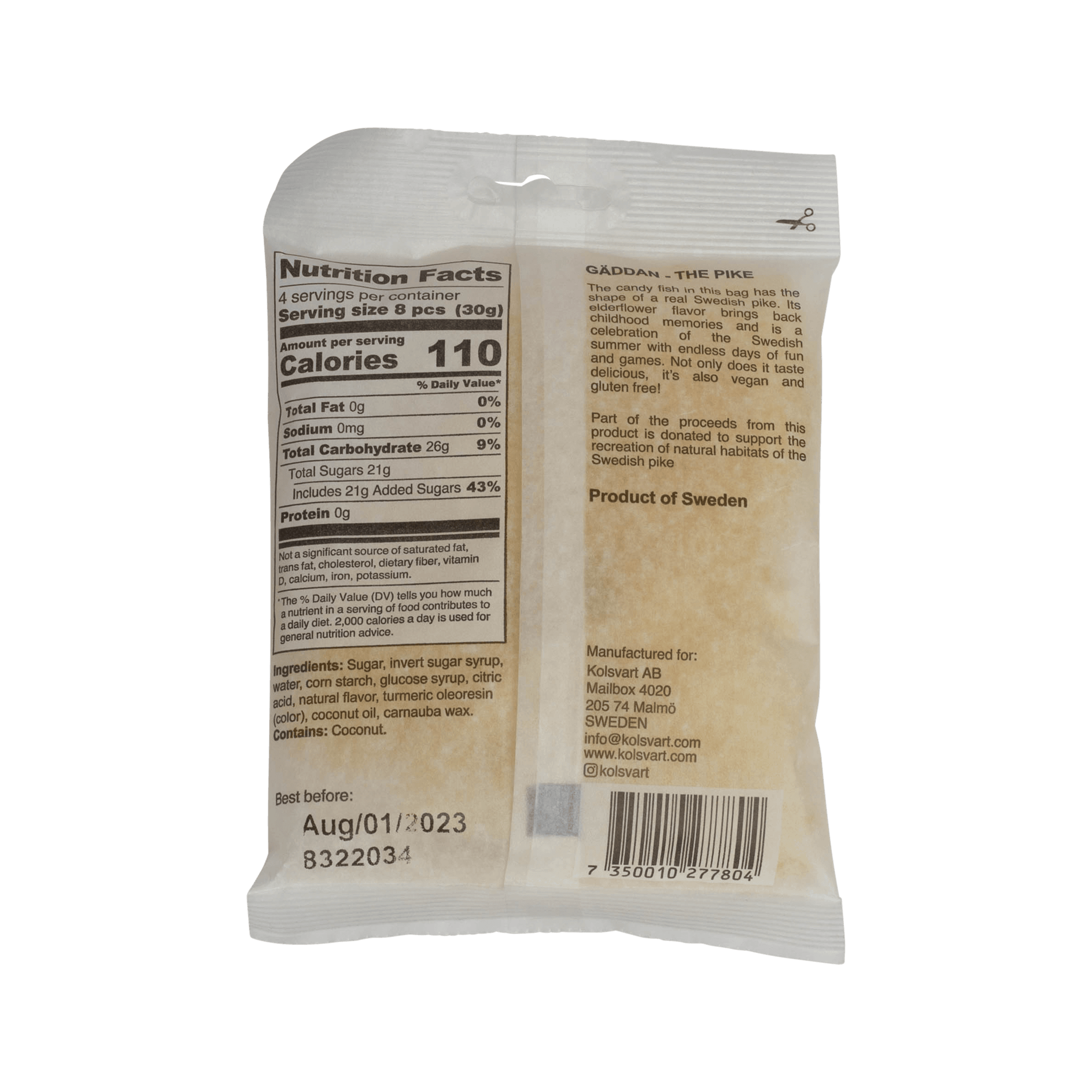 KOLSVART GADDAN ELDERFLOWER 4.2OZ