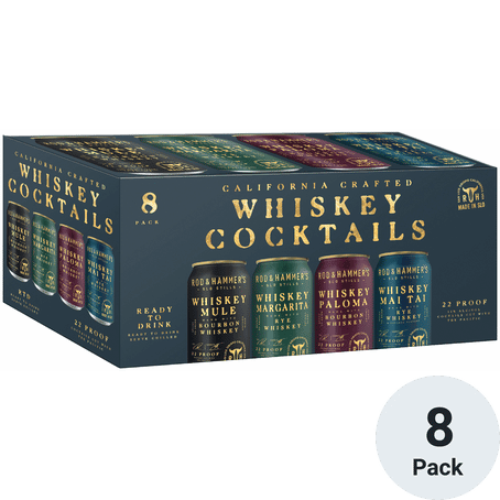 ROD & HAMMERS VARIETY PACK 8PK