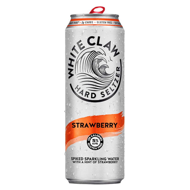 WHITE CLAW STRAWBERRY 19OZ