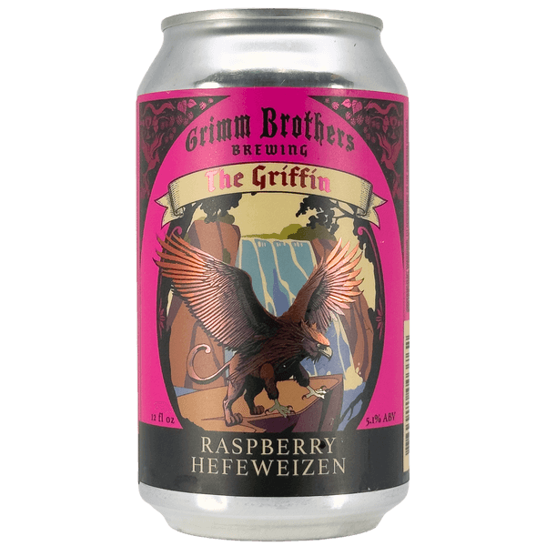 GRIMM BROTHERS THE GRIFFIN RASPBERRY 12OZ CANS 6PK