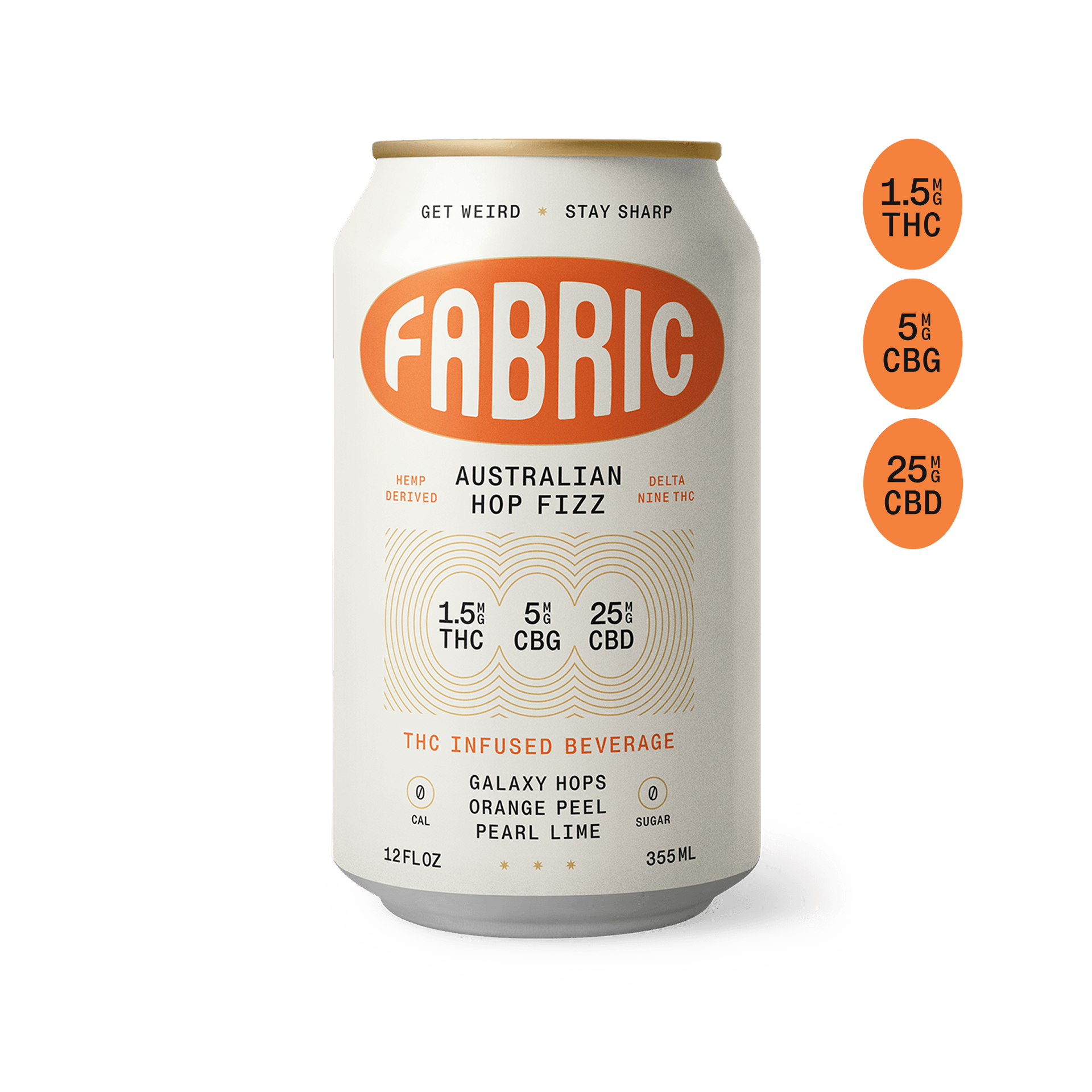 NA-FABRIC Citrus THC/CBD 12OZ