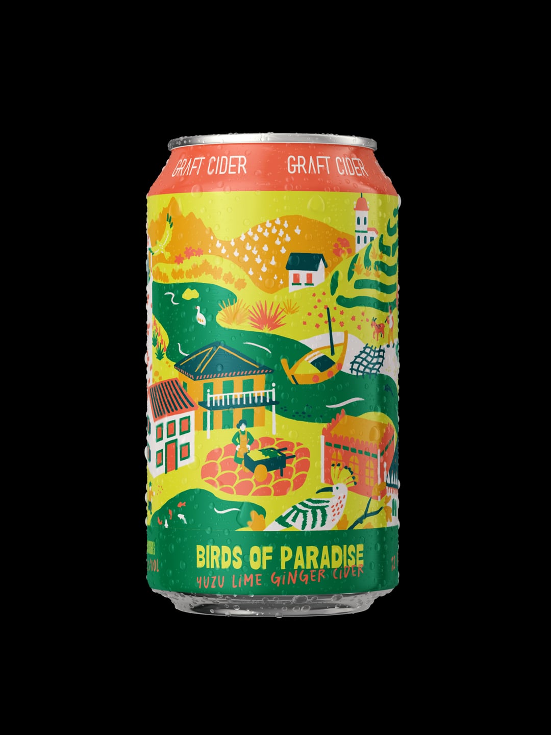 GRAFT CIDER BIRDS OF PARADISE MUL 4PK