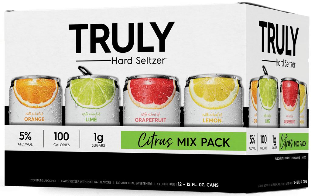 TRULY SPARKLING SAMPLER CITRUS SELTZE 12PK