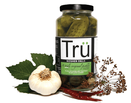 TRU PICKLES SMOKED BLACK PEPPER 24OZ