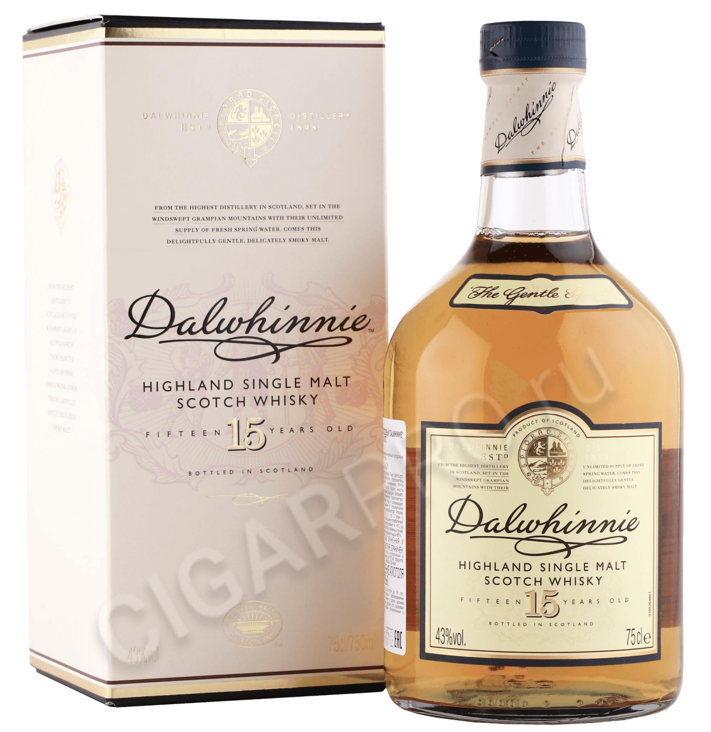 DALWHINNIE (HIGHLAND) 15YR (SPEYSIDE) 750ML