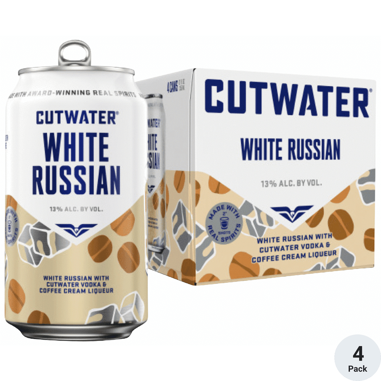 CUTWATER WHITE RUSSIAN 12 OZ 4PK