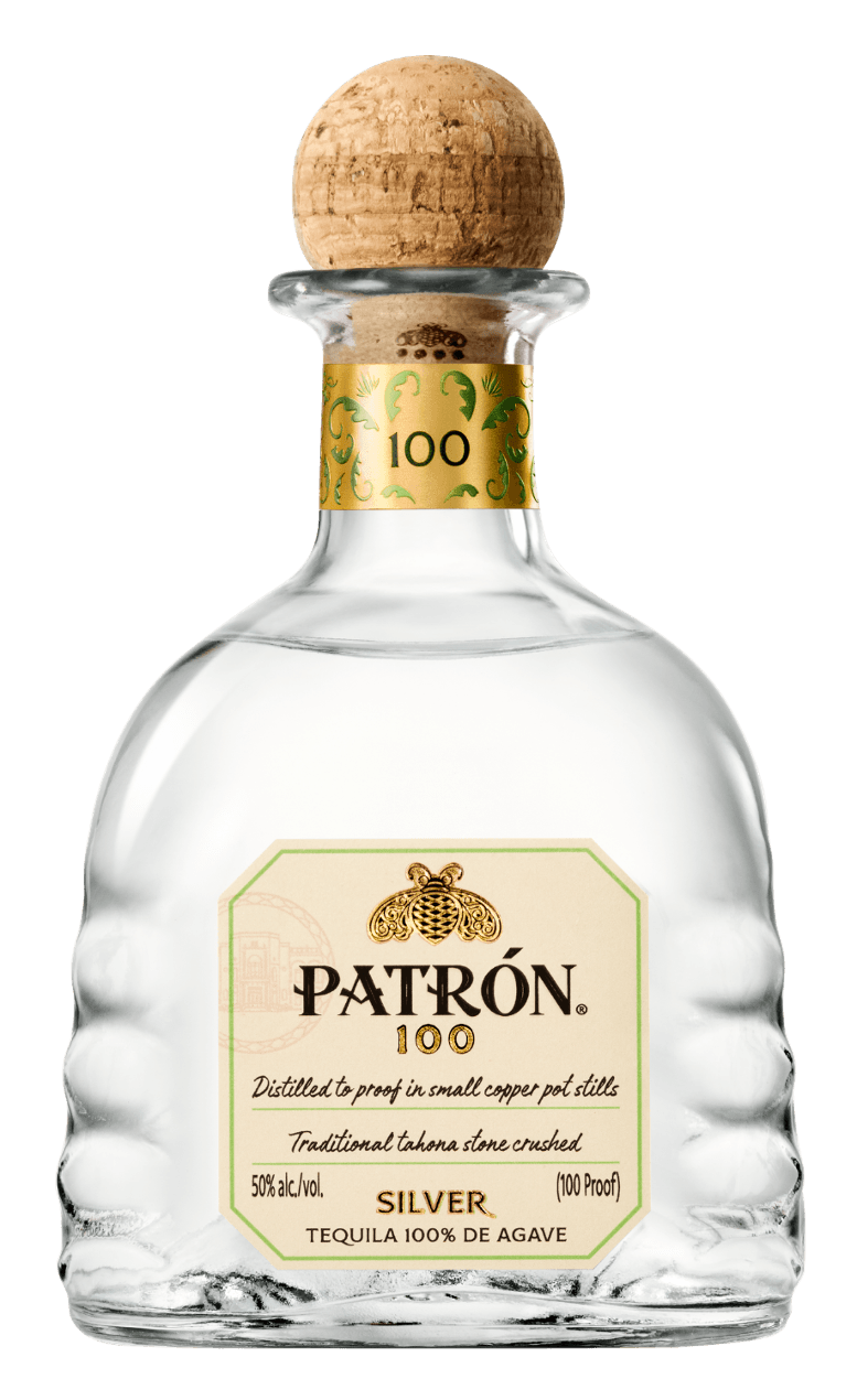 PATRON TEQUILA BLANCO 100 PR 750ML
