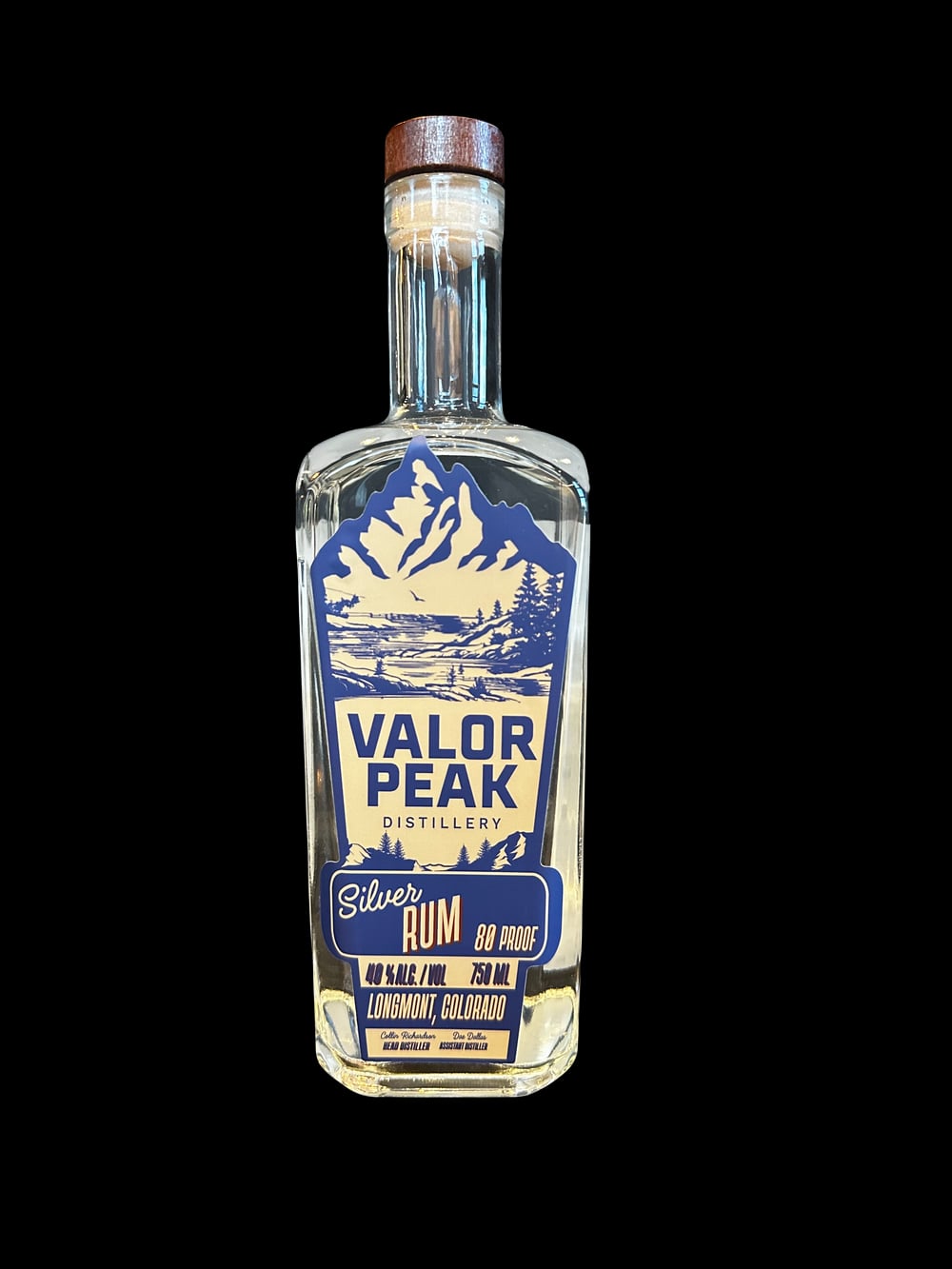 VALOR PEAK RUM 750ML