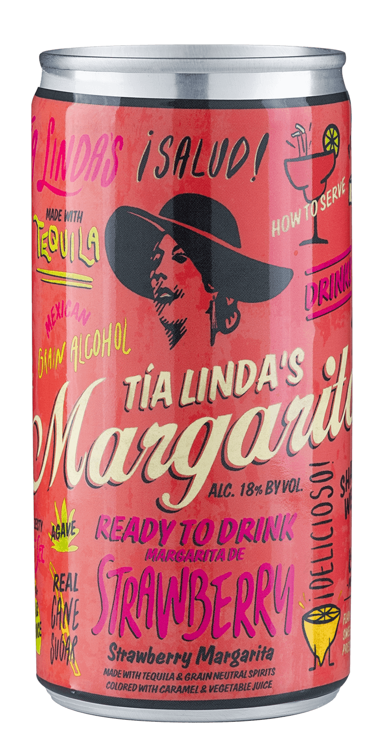 Q-TIA LINDA'S STRAWBERRY MARG 200ML