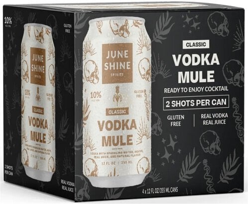 JUNE SHINE SPIRITS VODKA MULE 4PK