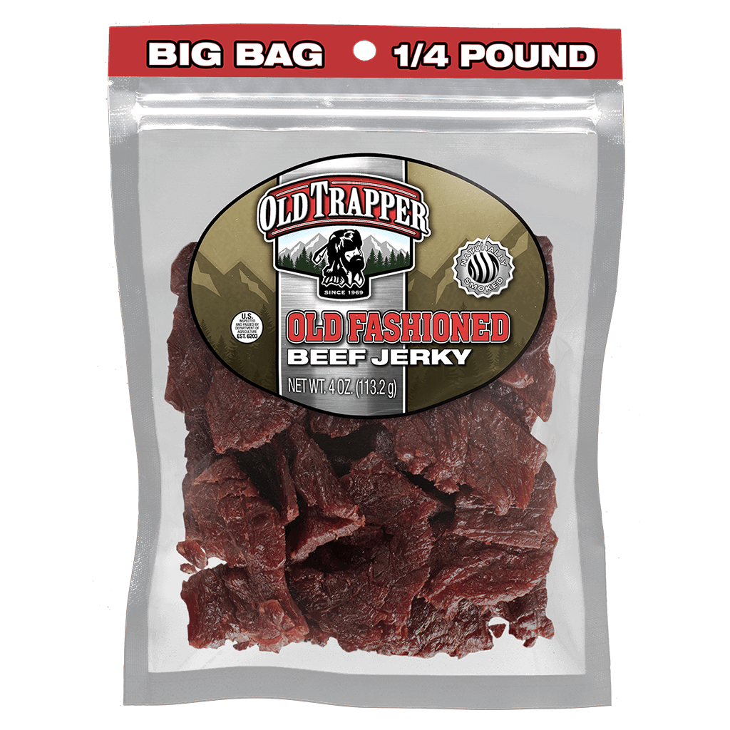 OLD TRAPPER JERKY OLD FASHIONED 10OZ