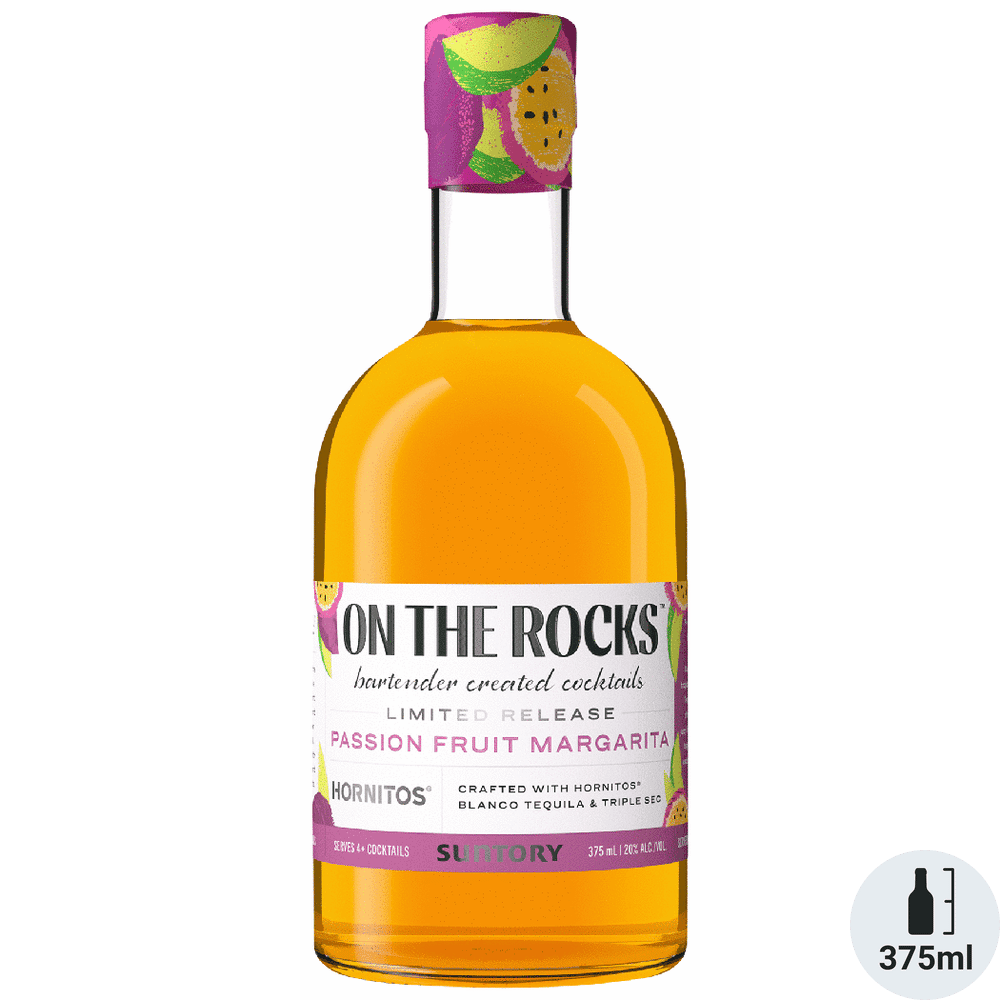 ON THE ROCKS PASSION FRUIT MARG 375ML