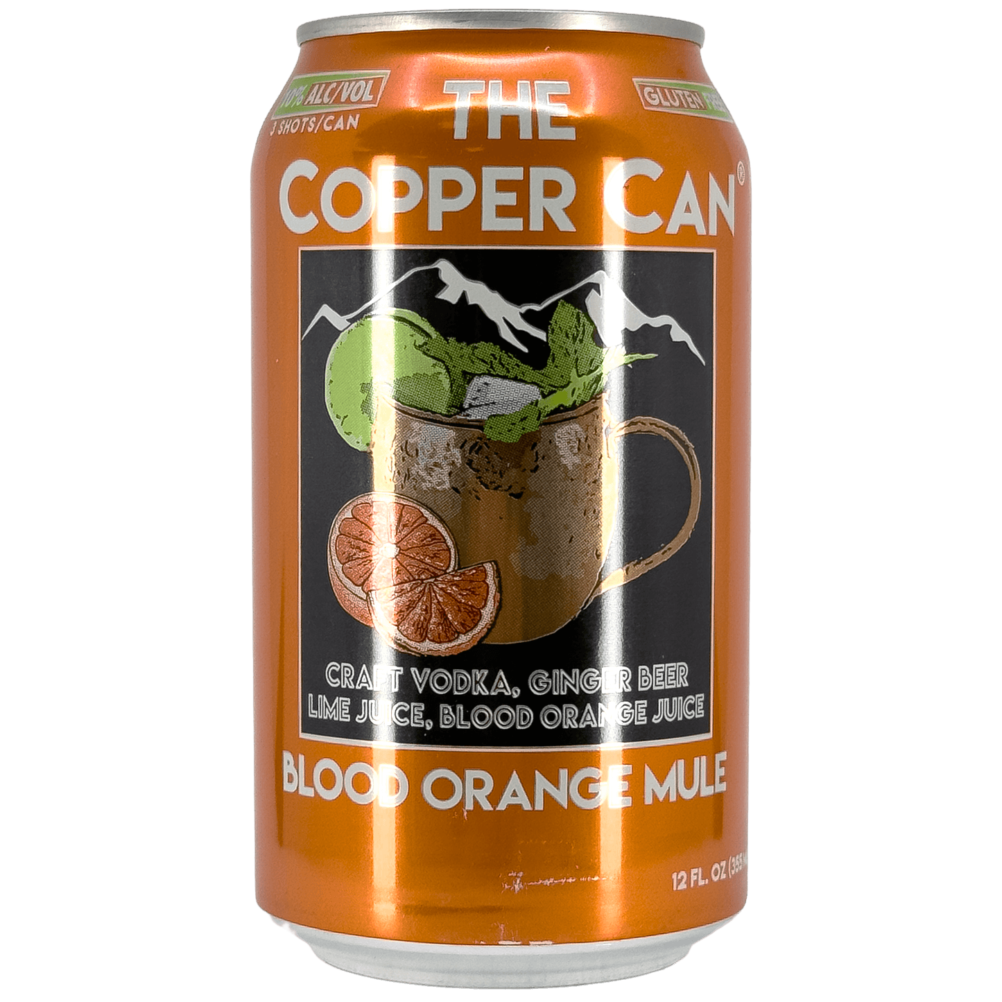 Q-THE COPPER CAN BLOOD ORANGE MULE 355ML