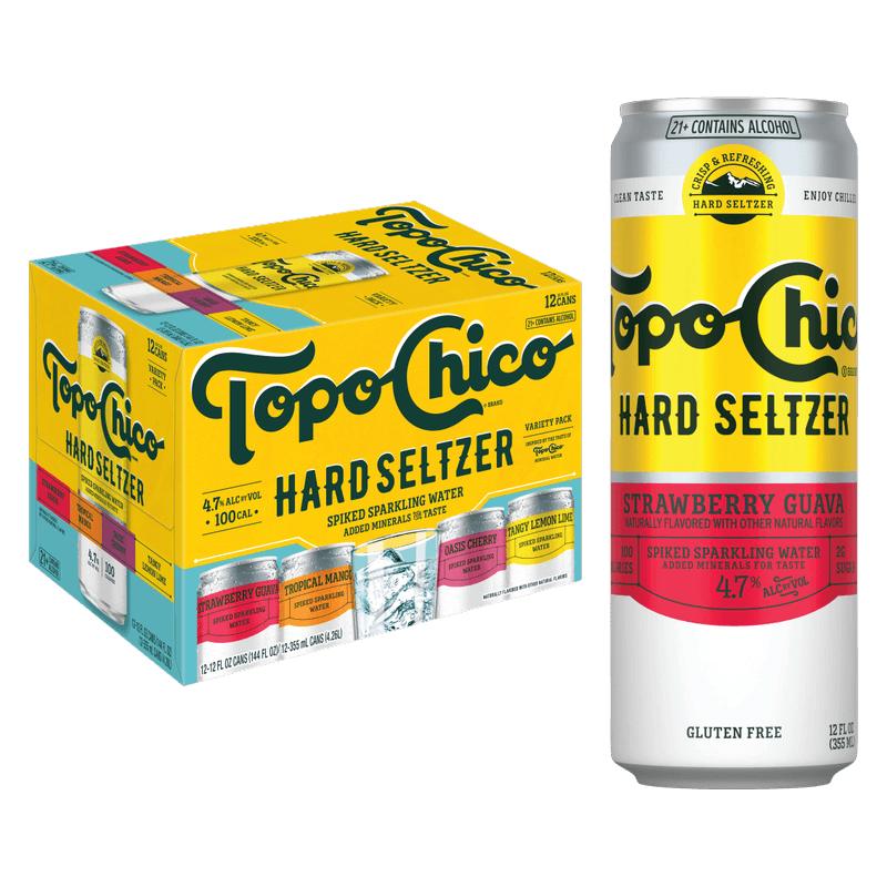 TOPO-CHICO SAMPLER HARD SELTZER 12PK