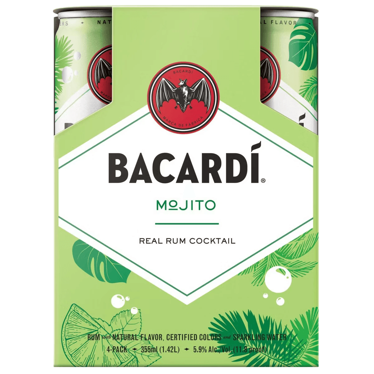 BACARDI MOJITO PREMIX 4PK