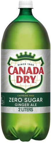 NA-CANADA DRY ZERO GINGER ALE 2L