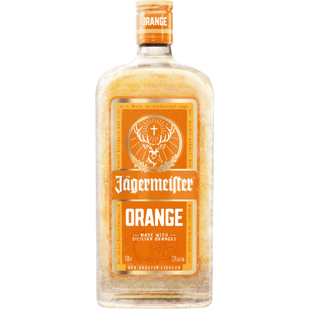 JAGERMEISTER ORANGE LIQUEUR 750ML