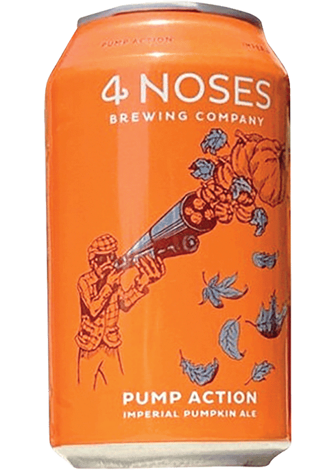 4 NOSES BREWING CO PUMP ACTION IMP PUMPKIN ALE 12OZ CANS 6PK