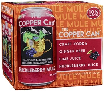 THE COPPER CAN HUCKLEBERRY MULE 4PK