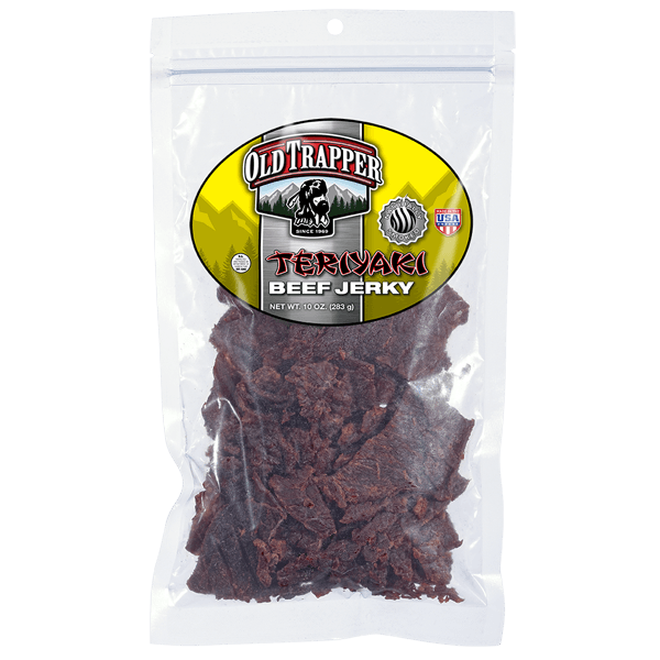 OLD TRAPPER JERKY TERIYAKI 10OZ